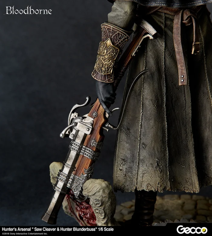 Bloodborne Hunter's Arsenal Saw Cleaver & Hunter Blunderbuss 1/6 Scale Weapon Set 19 Bloodborne Hunter's Arsenal Saw Cleaver & Hunter Blunderbuss 1/6 Scale Weapon Set - Image 17