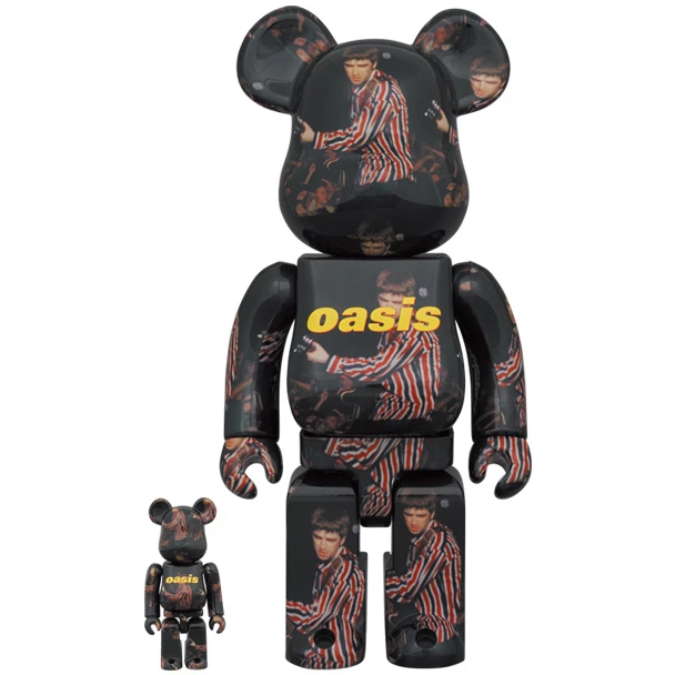BE@RBRICK Oasis Knebworth 1996 Noel Gallagher 100% & 400% 3 BE@RBRICK Oasis Knebworth 1996 Noel Gallagher 100% & 400%