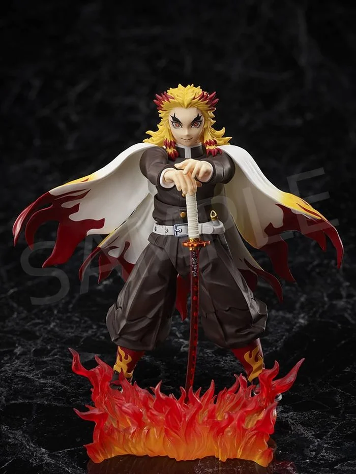 BUZZmod Demon Slayer: Kimetsu No Yaiba The Movie: Mugen Train Kyojuro Rengoku 1/12 Scale Action Figure 3 BUZZmod Demon Slayer: Kimetsu No Yaiba The Movie: Mugen Train Kyojuro Rengoku 1/12 Scale Action Figure