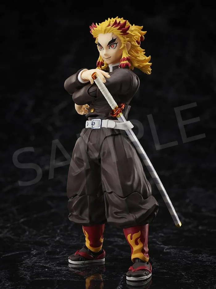 BUZZmod Demon Slayer: Kimetsu No Yaiba The Movie: Mugen Train Kyojuro Rengoku 1/12 Scale Action Figure 9 BUZZmod Demon Slayer: Kimetsu No Yaiba The Movie: Mugen Train Kyojuro Rengoku 1/12 Scale Action Figure - Image 7