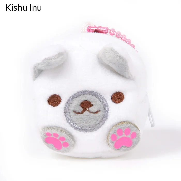 Square Japanese Dogs Plush Coin Pouches 10 Square Japanese Dogs Plush Coin Pouches - Image 8