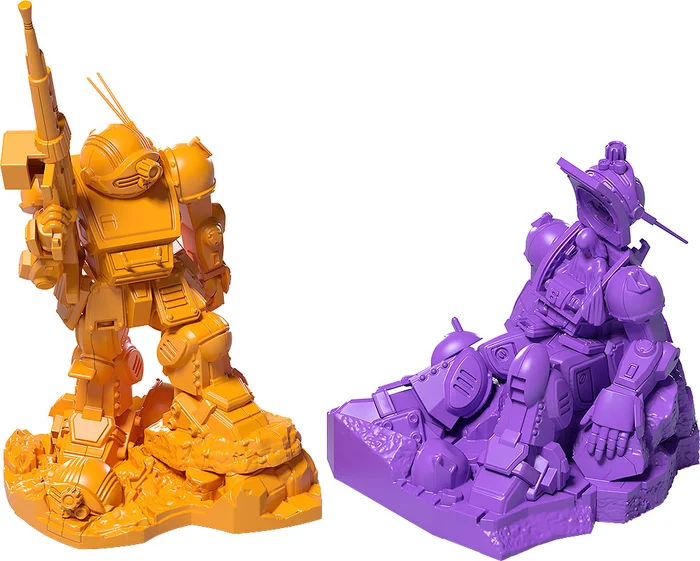 PLAMAX MF-60: Minimum Factory Armored Trooper Votoms Scopedog: Honoo No Sadame/Itsumo Anata Ga 4 PLAMAX MF-60: Minimum Factory Armored Trooper Votoms Scopedog: Honoo No Sadame/Itsumo Anata Ga - Image 2