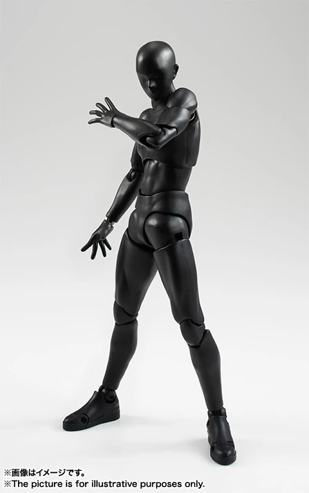 Bandai S.H.Figuarts Body-kun (Solid Black Color Ver.) 5 Bandai S.H.Figuarts Body-kun (Solid Black Color Ver.) - Image 3