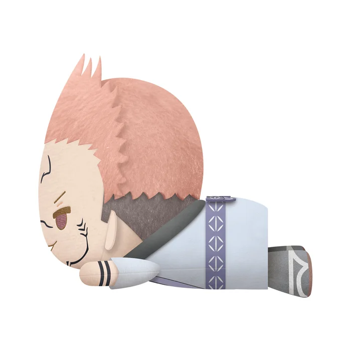 BANPRESTO Jujutsu Kaisen Sukuna Lying Down Big Plush Toy 4 BANPRESTO Jujutsu Kaisen Sukuna Lying Down Big Plush Toy - Image 2