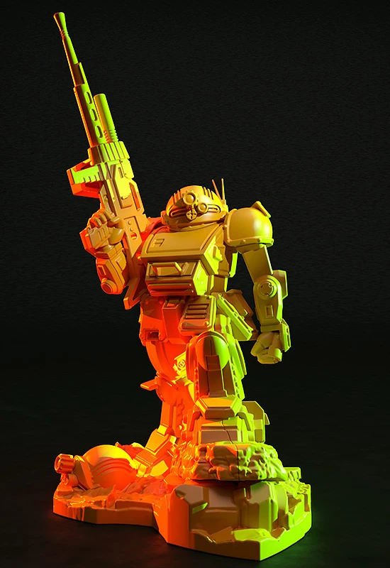 PLAMAX MF-60: Minimum Factory Armored Trooper Votoms Scopedog: Honoo No Sadame/Itsumo Anata Ga 3 PLAMAX MF-60: Minimum Factory Armored Trooper Votoms Scopedog: Honoo No Sadame/Itsumo Anata Ga