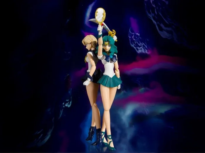 Bandai S.H.Figuarts Pretty Guardian Sailor Moon Sailor Neptune: Animation Color Edition 8 Bandai S.H.Figuarts Pretty Guardian Sailor Moon Sailor Neptune: Animation Color Edition - Image 6