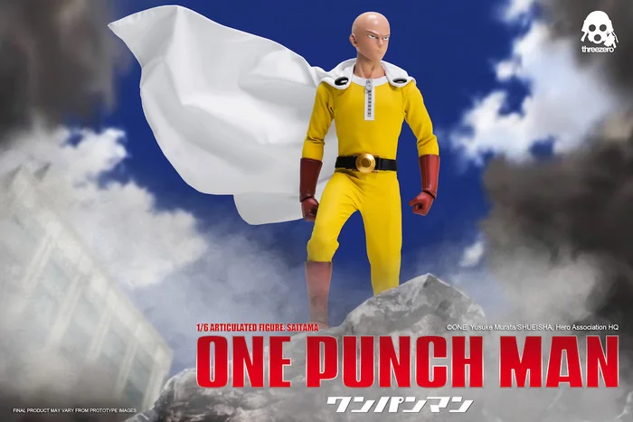 ThreeZero One-Punch Man Saitama 1/6 Scale Articulated Figure 3 ThreeZero One-Punch Man Saitama 1/6 Scale Articulated Figure