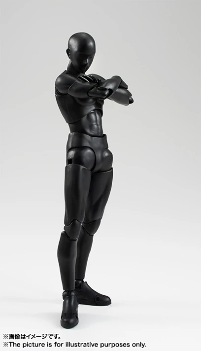 Bandai S.H.Figuarts Body-kun (Solid Black Color Ver.) 4 Bandai S.H.Figuarts Body-kun (Solid Black Color Ver.) - Image 2