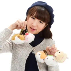 Coroham Coron Manmaru Friends Hamster Plush Collection (Ball Chain) -Toy Sale Store 454569801fa3435f836fd952c799775f.jpg