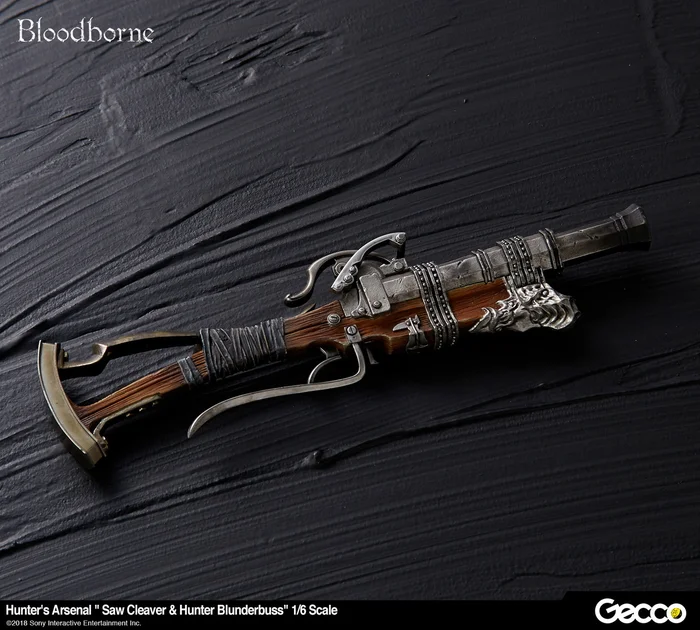 Bloodborne Hunter's Arsenal Saw Cleaver & Hunter Blunderbuss 1/6 Scale Weapon Set 13 Bloodborne Hunter's Arsenal Saw Cleaver & Hunter Blunderbuss 1/6 Scale Weapon Set - Image 11