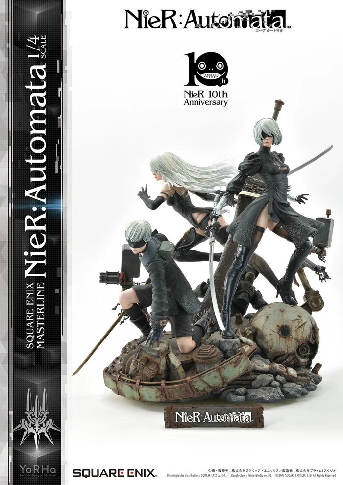 Square Enix Masterline NieR: Automata Standard Ver. 1/4 Scale Statue 4 Square Enix Masterline NieR: Automata Standard Ver. 1/4 Scale Statue - Image 2