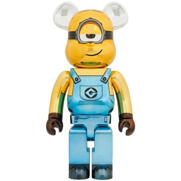 BE@RBRICK Minions Fever Stuart: Chrome Ver. 1000% 3 BE@RBRICK Minions Fever Stuart: Chrome Ver. 1000%