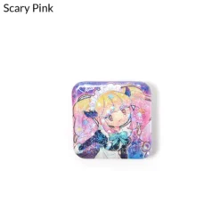 Happy Halloween Girls Twinkle Tin Badges