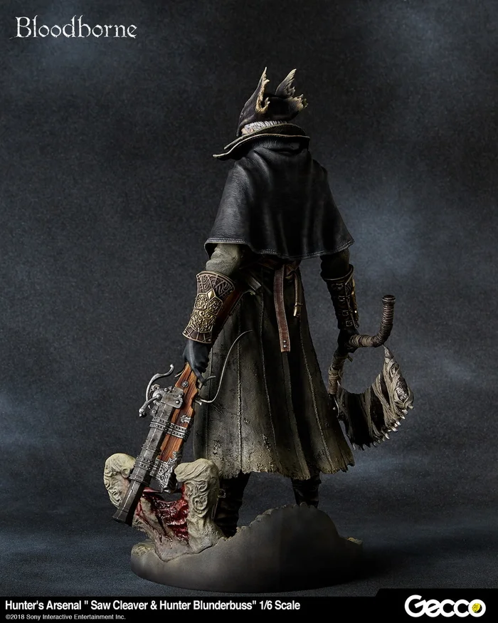 Bloodborne Hunter's Arsenal Saw Cleaver & Hunter Blunderbuss 1/6 Scale Weapon Set 18 Bloodborne Hunter's Arsenal Saw Cleaver & Hunter Blunderbuss 1/6 Scale Weapon Set - Image 16