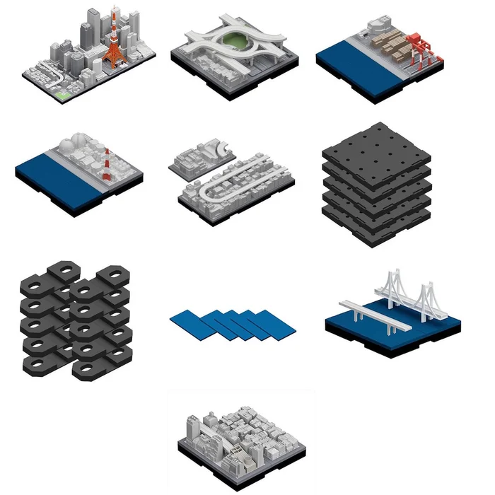 Geocraper 1/2500 Scale Figures