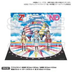 Love Live! Nijigasaki High School Idol Club Nijigasaki High School Store Official Memorial Item TV Animation 2nd Season Vol. 6: Welcome To A･ZU･NA Land! Mini Acrylic Diorama