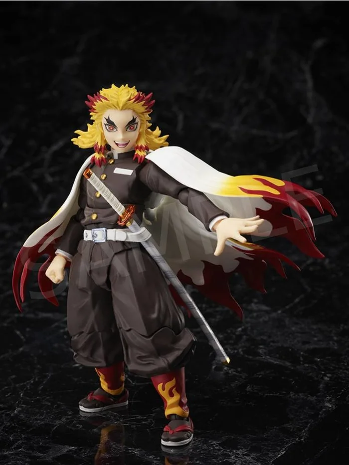 BUZZmod Demon Slayer: Kimetsu No Yaiba The Movie: Mugen Train Kyojuro Rengoku 1/12 Scale Action Figure 4 BUZZmod Demon Slayer: Kimetsu No Yaiba The Movie: Mugen Train Kyojuro Rengoku 1/12 Scale Action Figure - Image 2