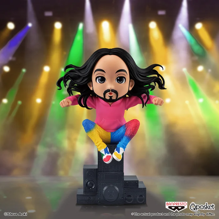 BANPRESTO Q Posket Steve Aoki 3 BANPRESTO Q Posket Steve Aoki
