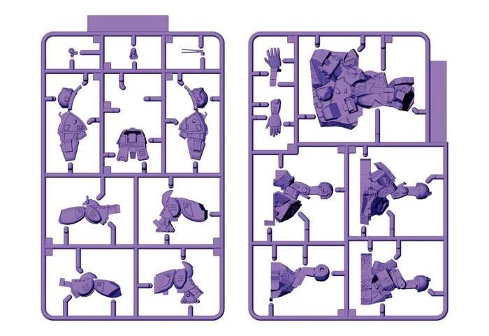 PLAMAX MF-60: Minimum Factory Armored Trooper Votoms Scopedog: Honoo No Sadame/Itsumo Anata Ga 8 PLAMAX MF-60: Minimum Factory Armored Trooper Votoms Scopedog: Honoo No Sadame/Itsumo Anata Ga - Image 6