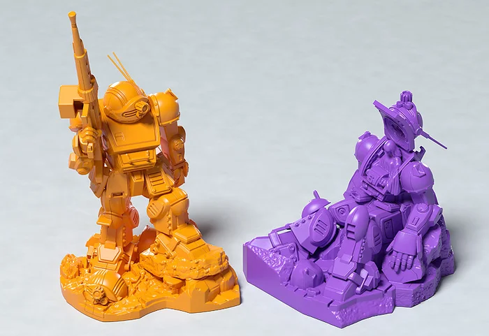 PLAMAX MF-60: Minimum Factory Armored Trooper Votoms Scopedog: Honoo No Sadame/Itsumo Anata Ga 6 PLAMAX MF-60: Minimum Factory Armored Trooper Votoms Scopedog: Honoo No Sadame/Itsumo Anata Ga - Image 4