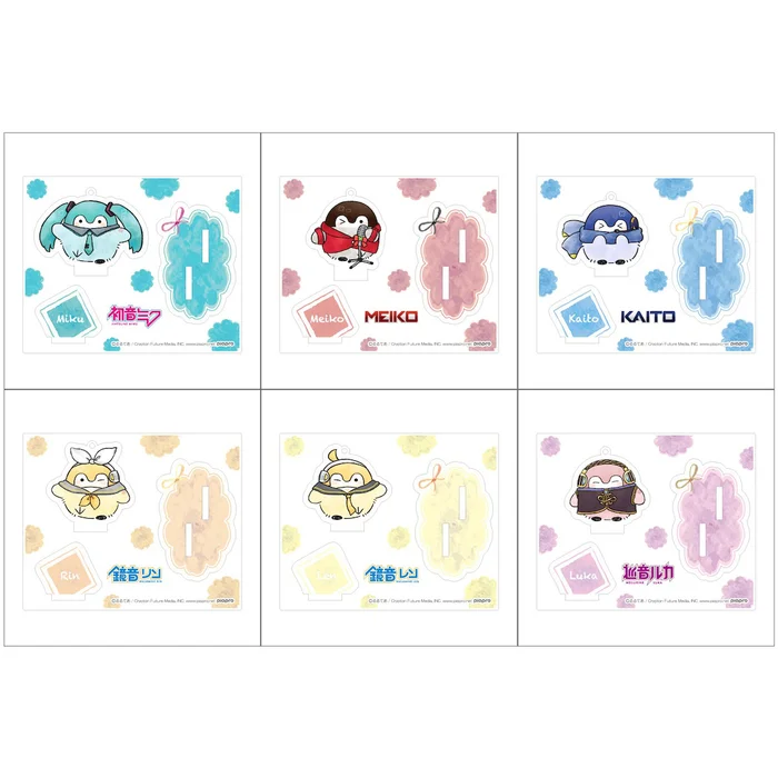 Hatsune Miku Creators Party Acrylic Stand Keychain Collection: RURUTEA Ver. 3 Hatsune Miku Creators Party Acrylic Stand Keychain Collection: RURUTEA Ver.
