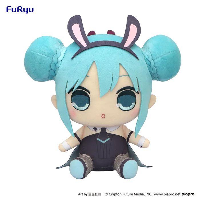 Hatsune Miku: Black Rabbit Ver. Kyurumaru Big Plush Toy 3 Hatsune Miku: Black Rabbit Ver. Kyurumaru Big Plush Toy