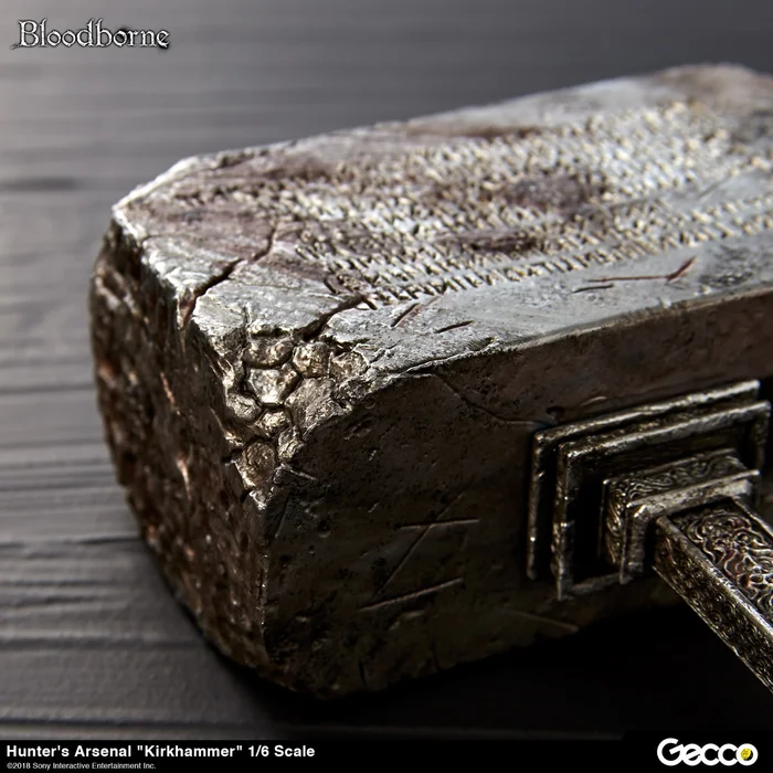 Bloodborne Hunter's Arsenal Kirkhammer 1/6 Scale Weapon 11 Bloodborne Hunter's Arsenal Kirkhammer 1/6 Scale Weapon - Image 9