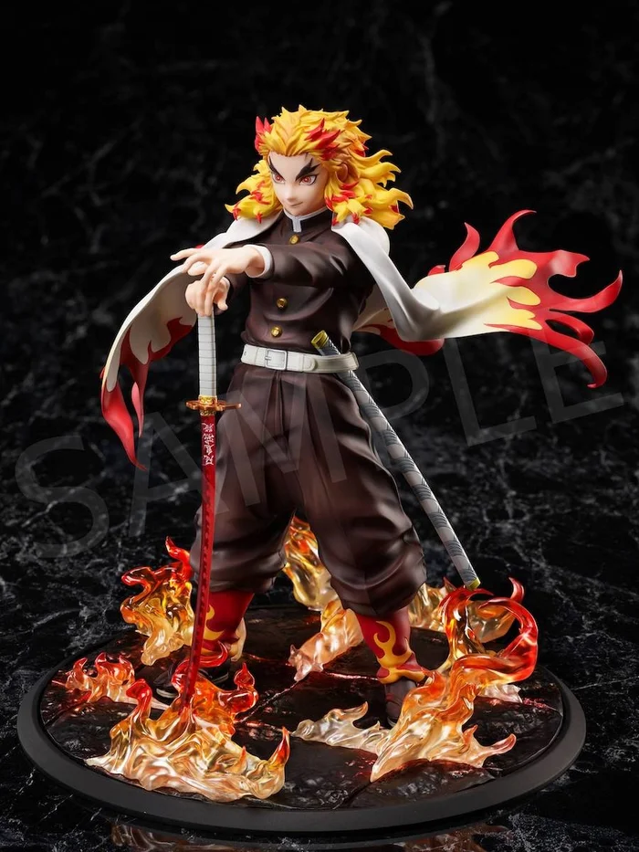 Demon Slayer: Kimetsu No Yaiba The Movie: Mugen Train Kyojuro Rengoku 1/8 Scale Figure 4 Demon Slayer: Kimetsu No Yaiba The Movie: Mugen Train Kyojuro Rengoku 1/8 Scale Figure - Image 2