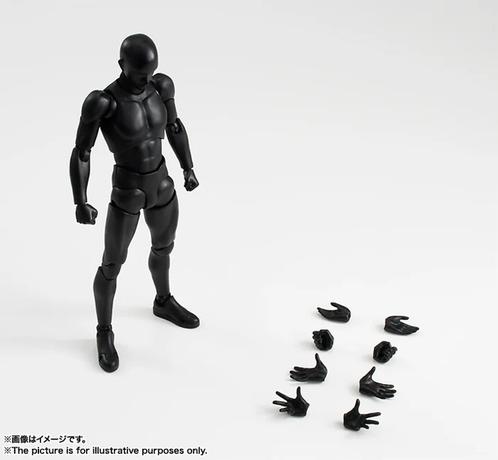 Bandai S.H.Figuarts Body-kun (Solid Black Color Ver.) 7 Bandai S.H.Figuarts Body-kun (Solid Black Color Ver.) - Image 5