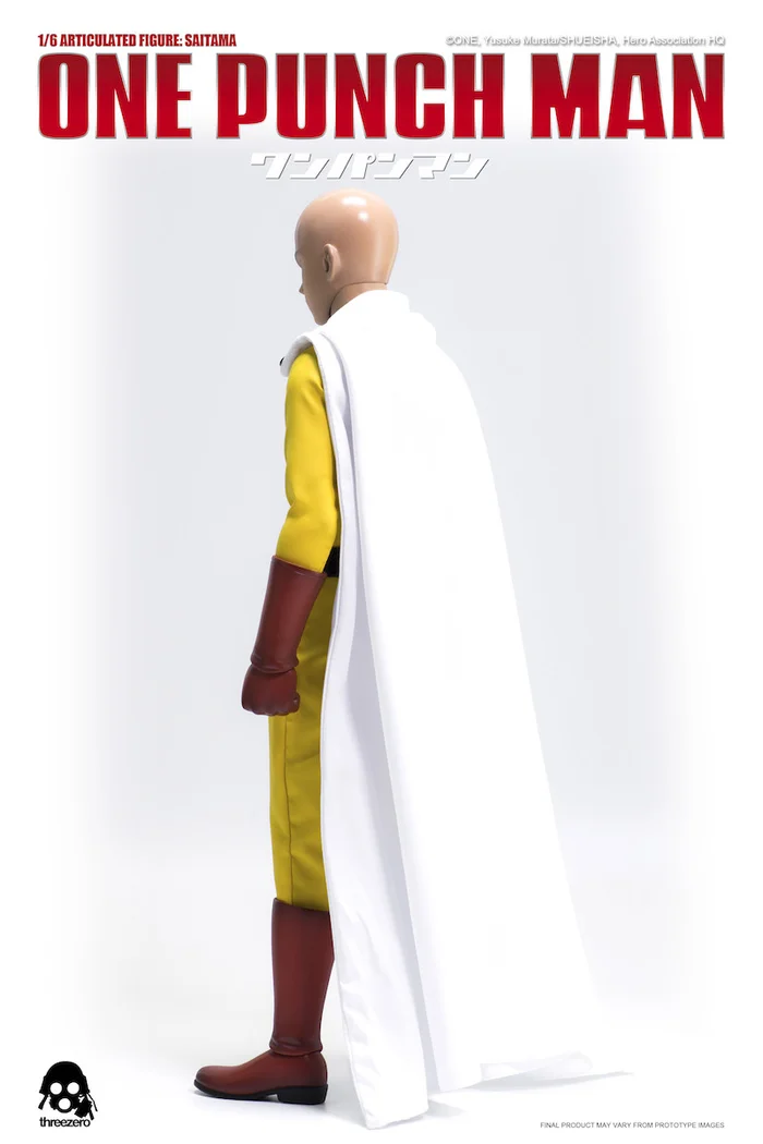 ThreeZero One-Punch Man Saitama 1/6 Scale Articulated Figure 16 ThreeZero One-Punch Man Saitama 1/6 Scale Articulated Figure - Image 14