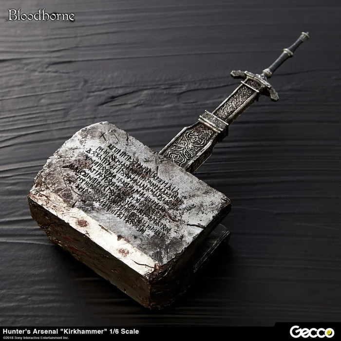 Bloodborne Hunter's Arsenal Kirkhammer 1/6 Scale Weapon 16 Bloodborne Hunter's Arsenal Kirkhammer 1/6 Scale Weapon - Image 14
