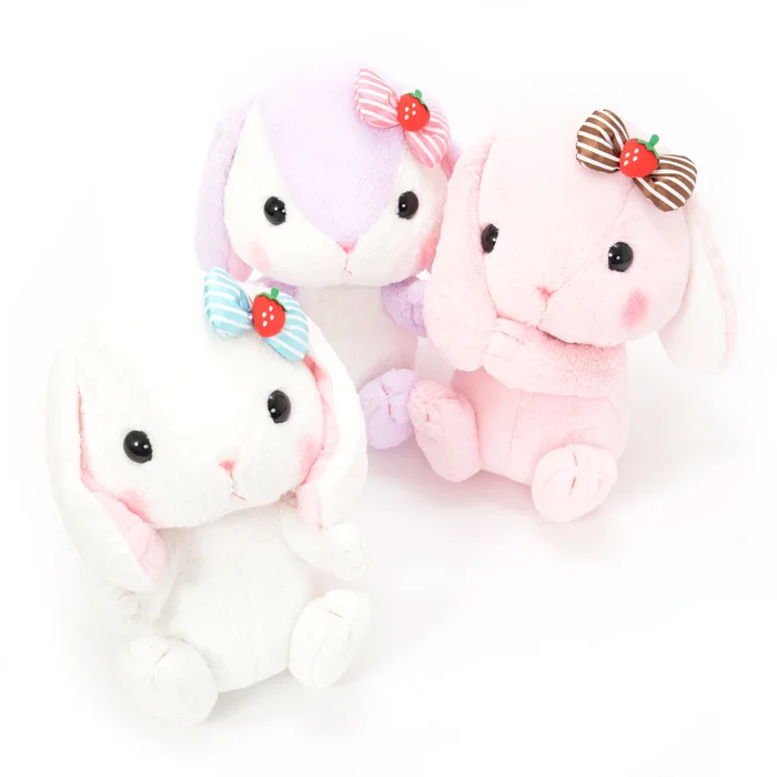 Pote Usa Loppy Strawberry Plush Collection (Big) 3 Pote Usa Loppy Strawberry Plush Collection (Big)