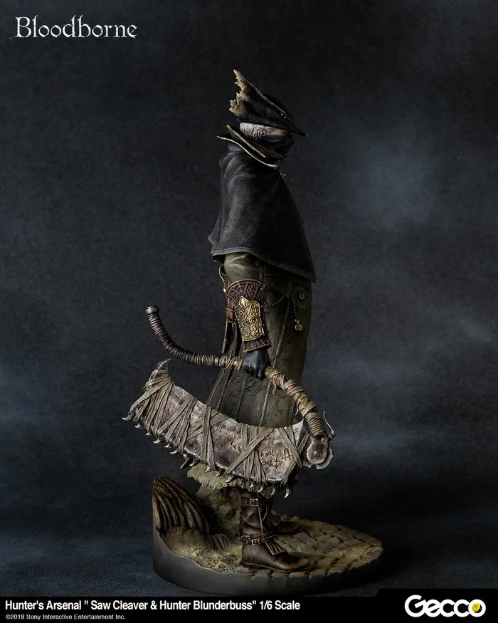 Bloodborne Hunter's Arsenal Saw Cleaver & Hunter Blunderbuss 1/6 Scale Weapon Set 11 Bloodborne Hunter's Arsenal Saw Cleaver & Hunter Blunderbuss 1/6 Scale Weapon Set - Image 9