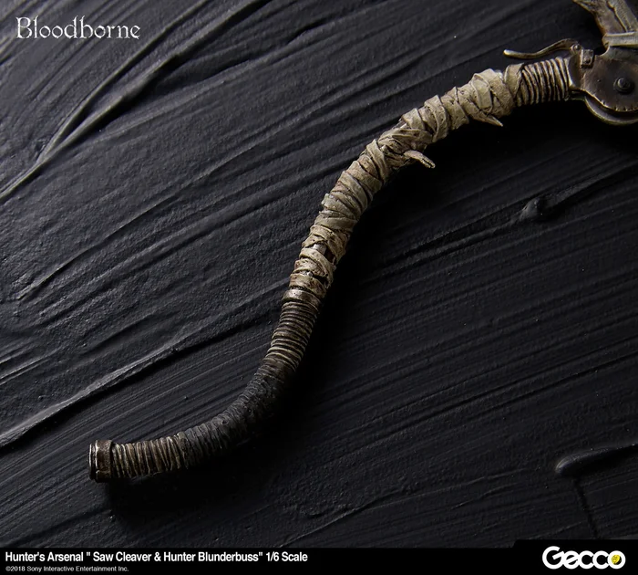 Bloodborne Hunter's Arsenal Saw Cleaver & Hunter Blunderbuss 1/6 Scale Weapon Set 5 Bloodborne Hunter's Arsenal Saw Cleaver & Hunter Blunderbuss 1/6 Scale Weapon Set - Image 3