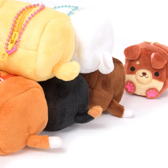 Square Japanese Dogs Plush Coin Pouches 18 Square Japanese Dogs Plush Coin Pouches - Image 16