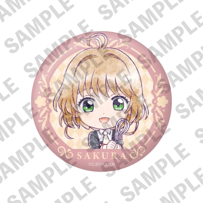 Cardcaptor Sakura: Clear Card SugarDia Collaboration Cooking Series Tin Badge With Stand Collection 4 Cardcaptor Sakura: Clear Card SugarDia Collaboration Cooking Series Tin Badge With Stand Collection - Image 2