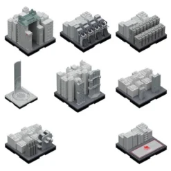 Geocraper 1/2500 Scale Evangelion Tokyo-III Scenery