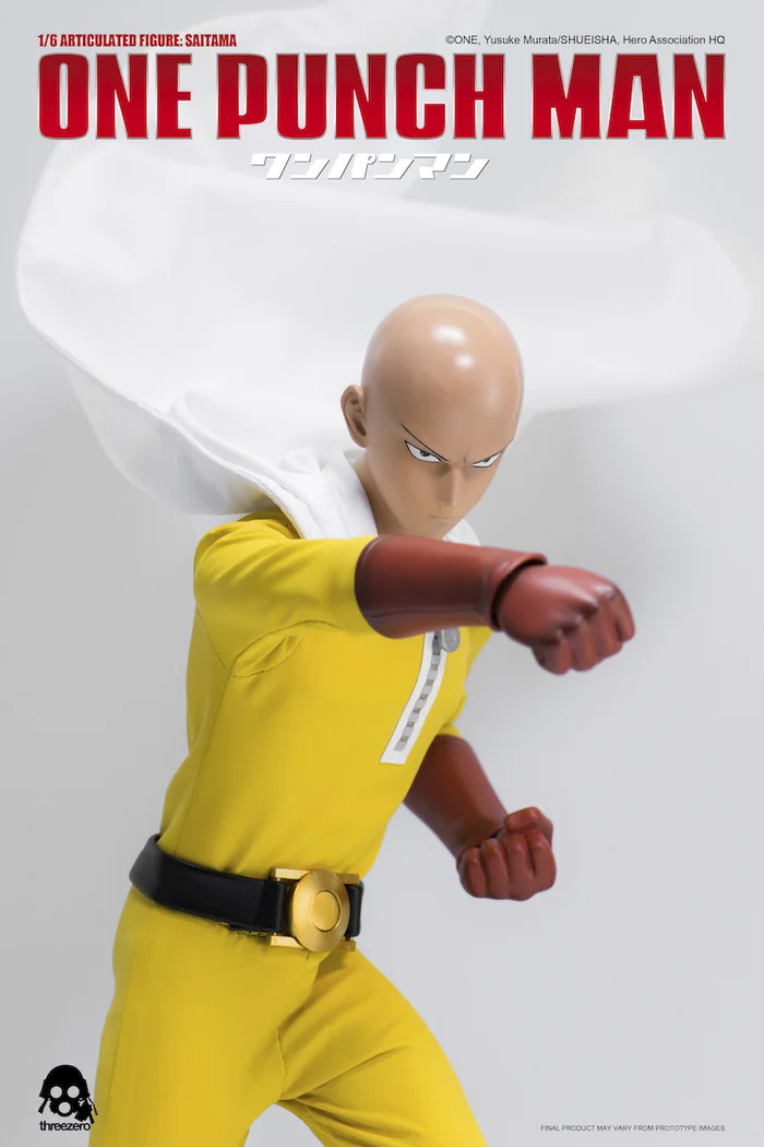 ThreeZero One-Punch Man Saitama 1/6 Scale Articulated Figure 17 ThreeZero One-Punch Man Saitama 1/6 Scale Articulated Figure - Image 15