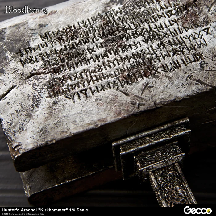 Bloodborne Hunter's Arsenal Kirkhammer 1/6 Scale Weapon 10 Bloodborne Hunter's Arsenal Kirkhammer 1/6 Scale Weapon - Image 8