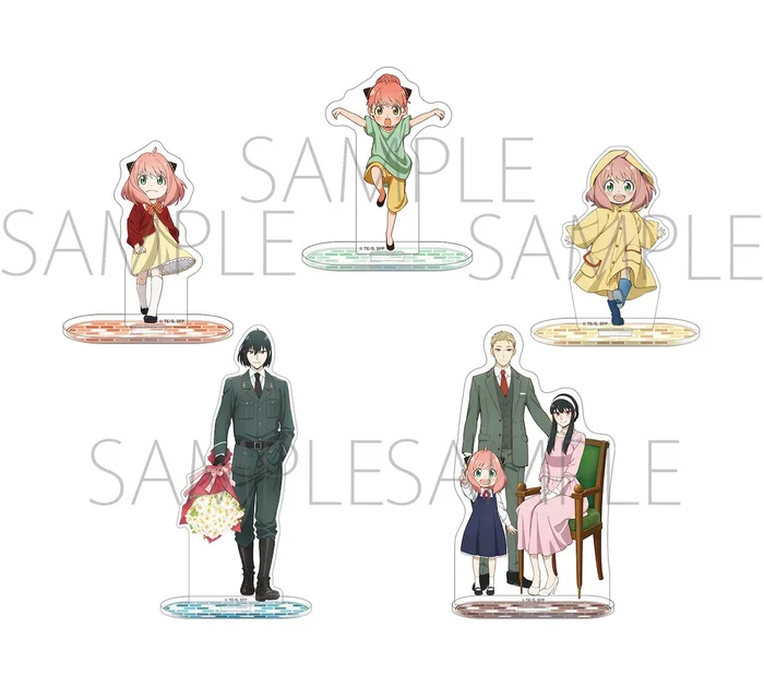 Spy X Family Main Visual Acrylic Stand 3 Spy X Family Main Visual Acrylic Stand