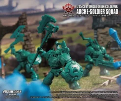 ARC-G01 Archecore-Saga Of Ymirus 1/35 Scale Arche-Soldier Squad Customized Green Color Ver. -Toy Sale Store e4a1b19f95324f5ab7aafeb1c94fad34.jpg