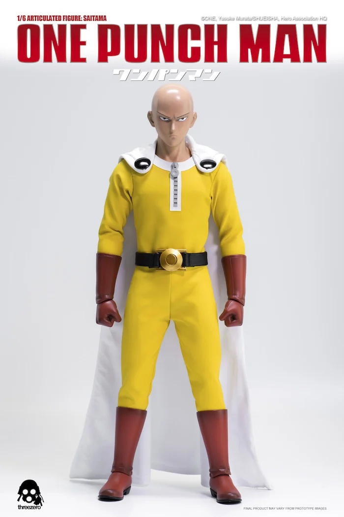 ThreeZero One-Punch Man Saitama 1/6 Scale Articulated Figure 15 ThreeZero One-Punch Man Saitama 1/6 Scale Articulated Figure - Image 13