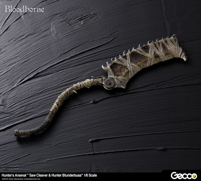 Bloodborne Hunter's Arsenal Saw Cleaver & Hunter Blunderbuss 1/6 Scale Weapon Set 4 Bloodborne Hunter's Arsenal Saw Cleaver & Hunter Blunderbuss 1/6 Scale Weapon Set - Image 2
