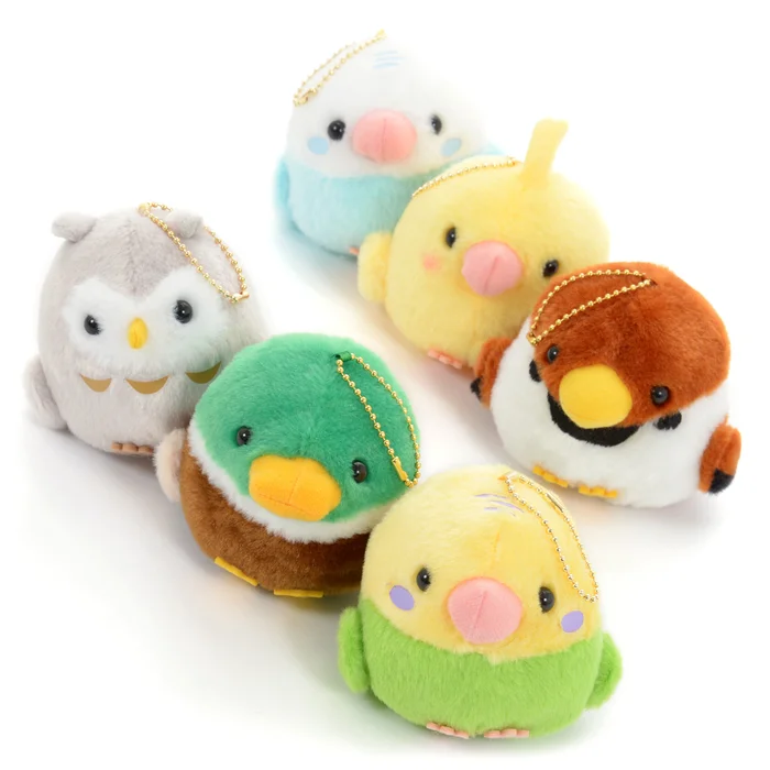 Kotori Tai Bird Plush Collection (Ball Chain) 3 Kotori Tai Bird Plush Collection (Ball Chain)
