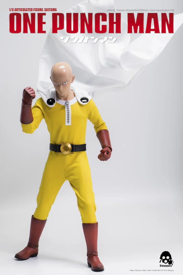 ThreeZero One-Punch Man Saitama 1/6 Scale Articulated Figure 18 ThreeZero One-Punch Man Saitama 1/6 Scale Articulated Figure - Image 16